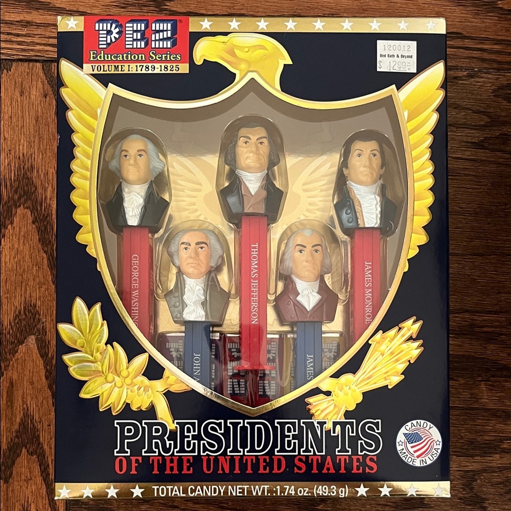 PEZ Presidents of the United States Candy Dispensers Set Vol. 1